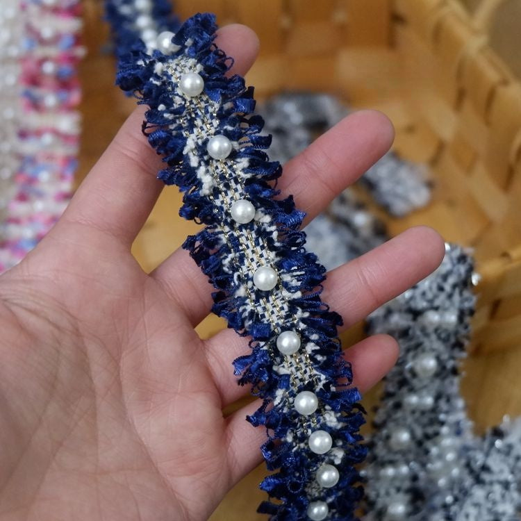 Beading Color Lace Trim Fabrics BT0018-Lace Fabric Shop