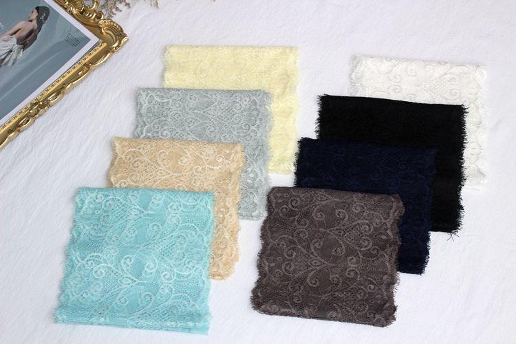 Tulle Color Lace Width 18-20 cm CL0002-Lace Fabric Shop