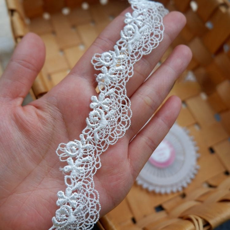 Wedding Materials Narrow Lace Trim LT0227-Lace Fabric Shop