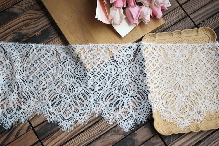 Guipure Laces Trim Fabric Width 22-37 cm LT0333-Lace Fabric Shop