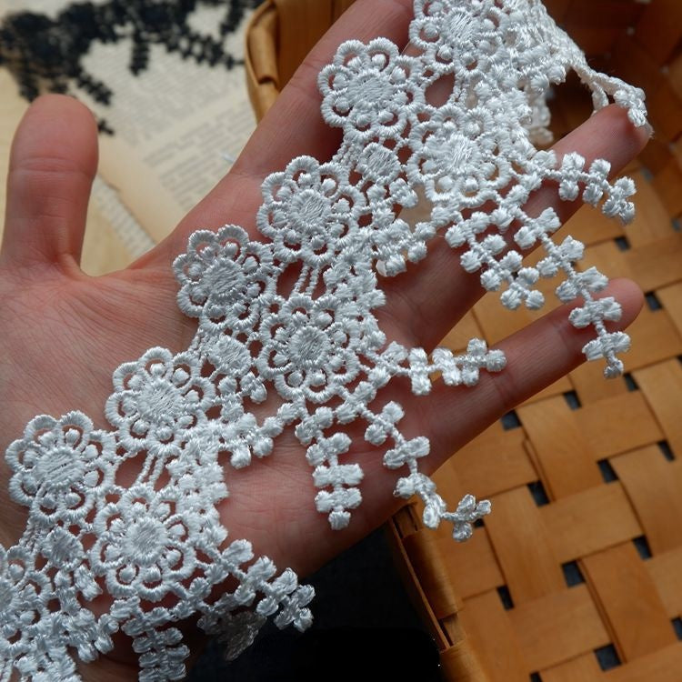 Tassel Guipure Lace Trimming Fabric LT0171-Lace Fabric Shop