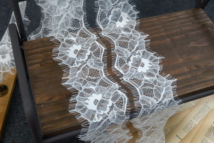 France Lace Trim Fabric Material Width 8 cm LT0282-Lace Fabric Shop