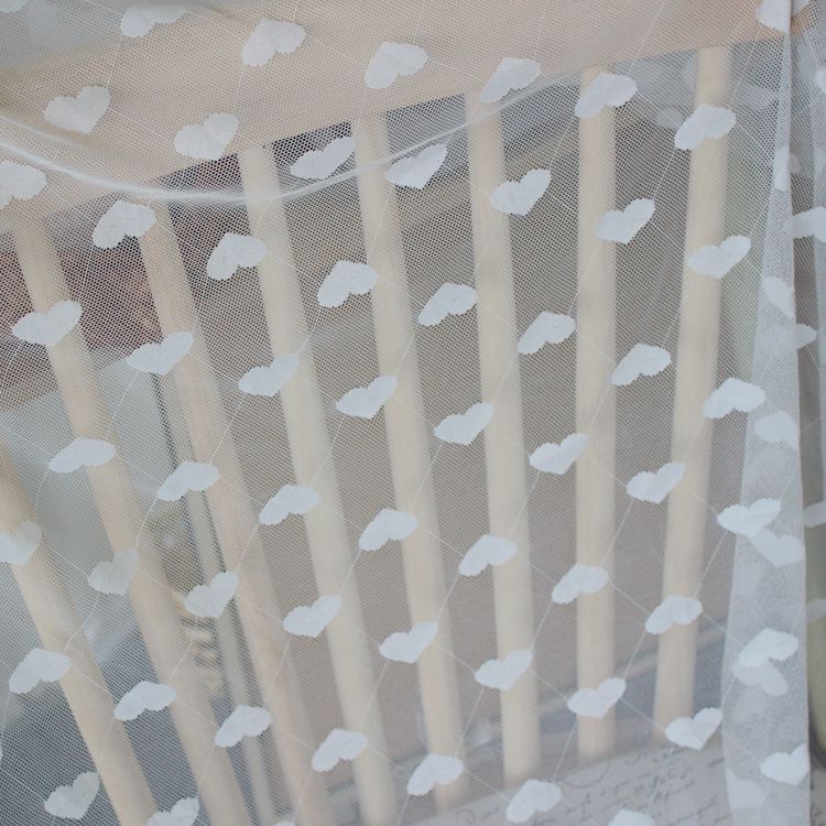 Stretch Elastic Love Tulle Lace Width 150cm TF0102-Lace Fabric Shop