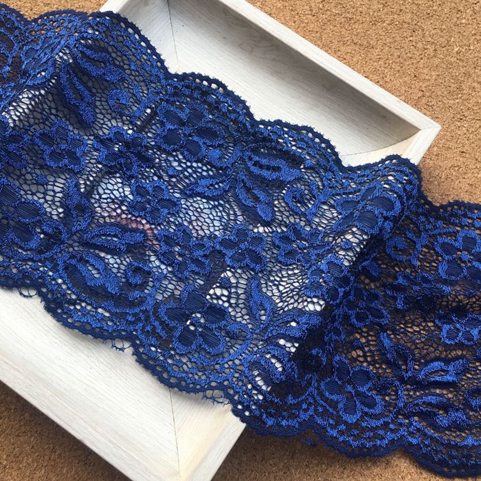 Stretch Color Lace Trim Width 14 cm CL0045-Lace Fabric Shop