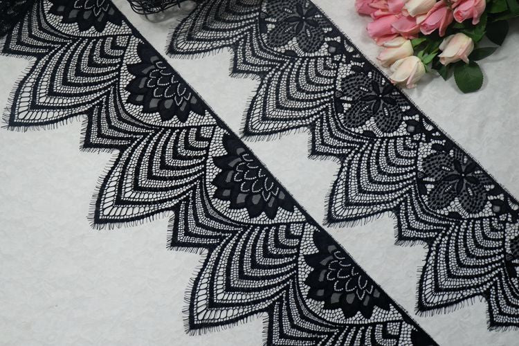 Guipure Lace Trim Width 26 cm LT0047-Lace Fabric Shop
