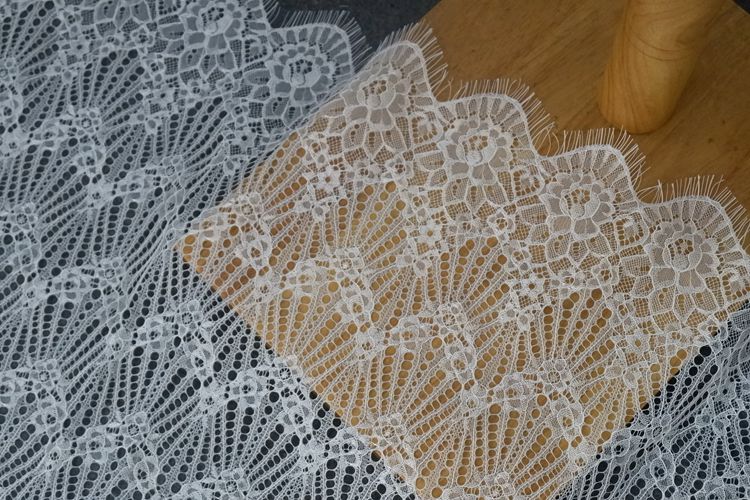 French Bridal Guipure Lace Width 150 cm GL0074-Lace Fabric Shop
