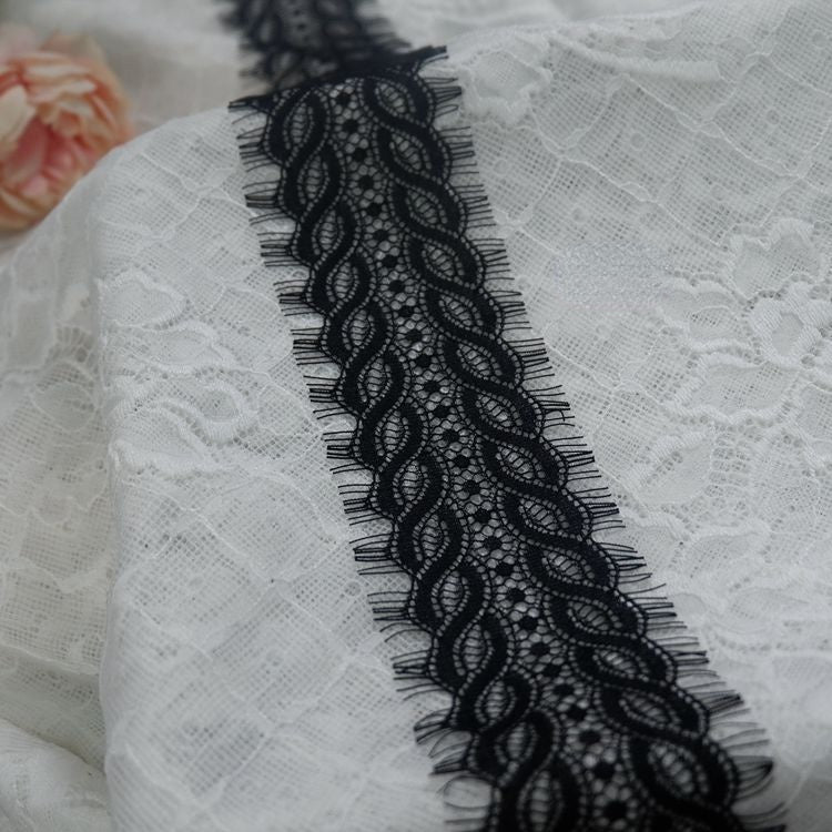 Chantilly Lace Trimming Width 6 cm LT0158-Lace Fabric Shop