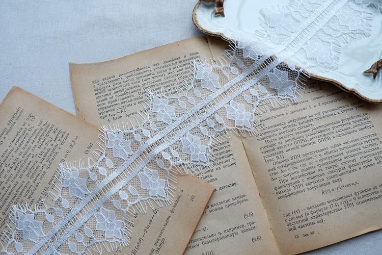 Eyelash Lace Trim Fabric Width 7 cm LT0200-Lace Fabric Shop