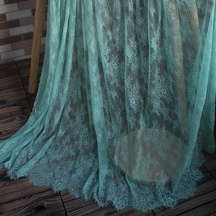 Chantilly Color Lace Width 62-150 cm CL0010-Lace Fabric Shop
