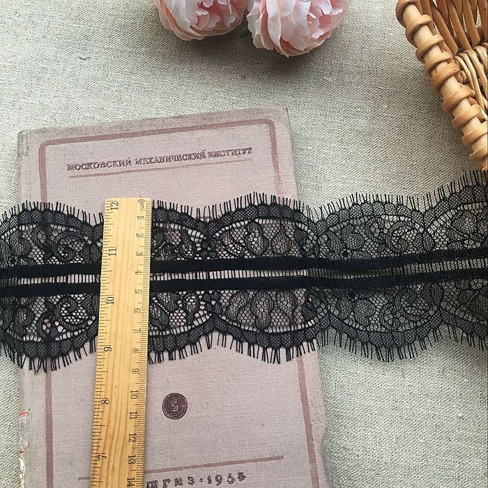 Chantilly Lace Trim Width 8-11cm LT0173-Lace Fabric Shop