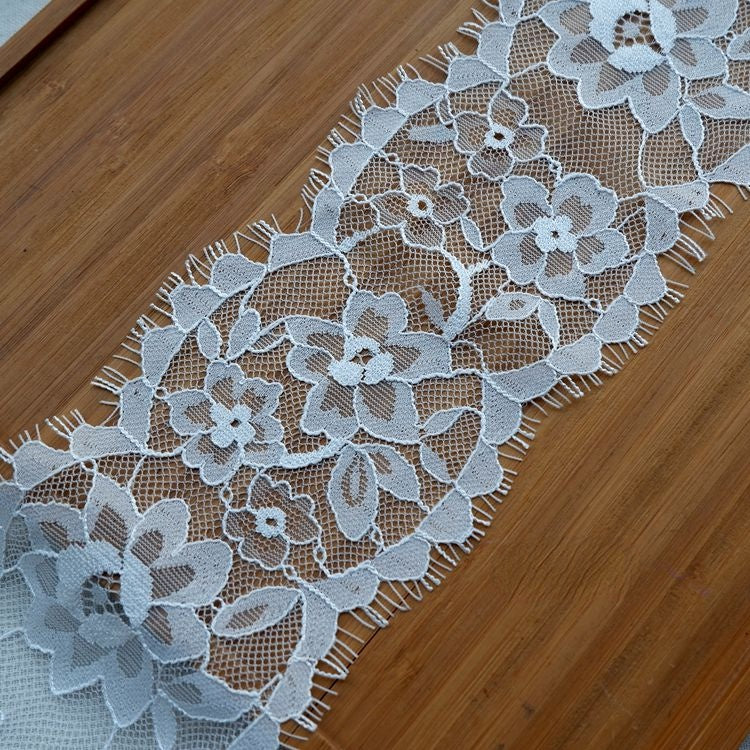 Wedding Lace Trim Fabric Width 9-13 cm LT0221-Lace Fabric Shop