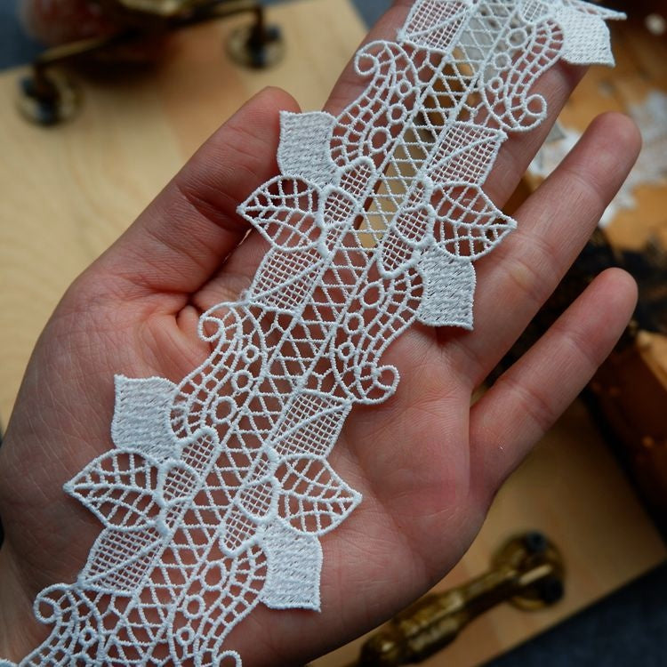 Narrow Lace Trim Width 2-5 cm LT0177-Lace Fabric Shop