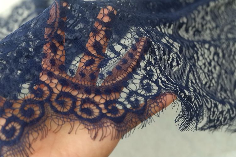 Wide Chantilly Lace 13 Colors Width 70-73 cm CL0072-Lace Fabric Shop