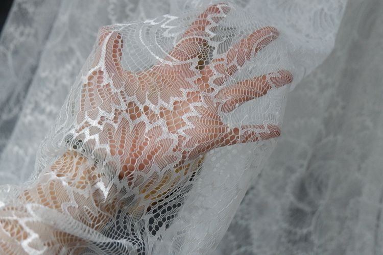 Chantilly Lace Material Width 150 cm CHL0085-Lace Fabric Shop