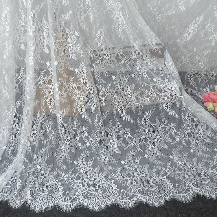 Chantilly Lace Width 150 cm CHL0033-Lace Fabric Shop