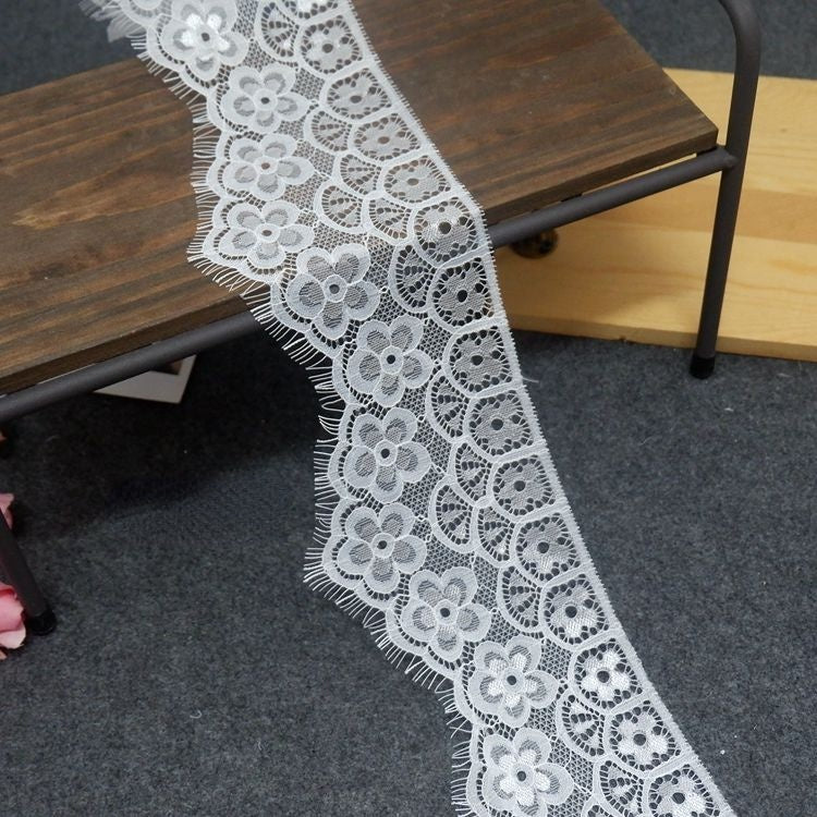 Lace Trims Fabric Width 11-14 cm LT0125-Lace Fabric Shop