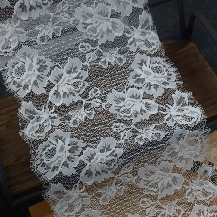 Guipure Lace Trim Width 25 cm LT0051-Lace Fabric Shop