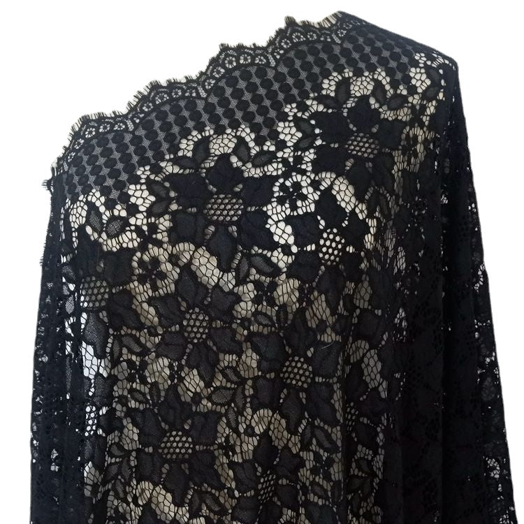 Floral Guipure Lace Width 100 cm GL0073-Lace Fabric Shop