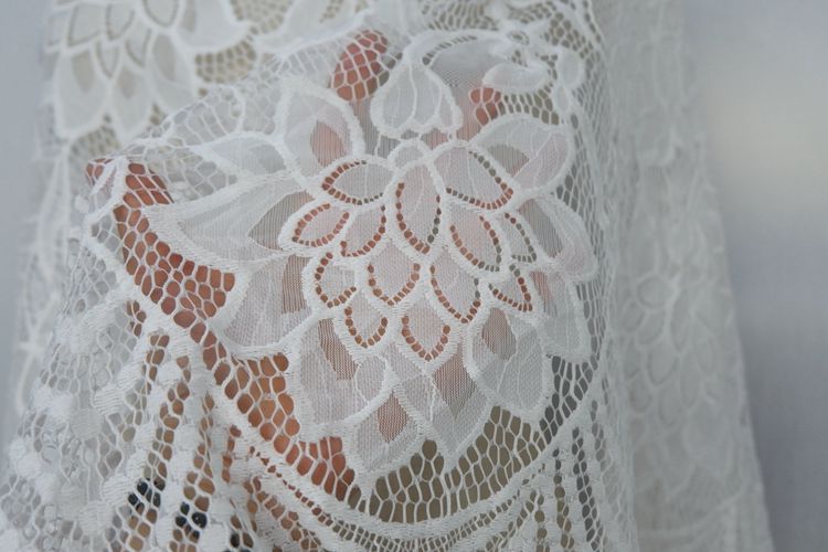 Floral Guipure Lace Width 58 cm GL0038-Lace Fabric Shop