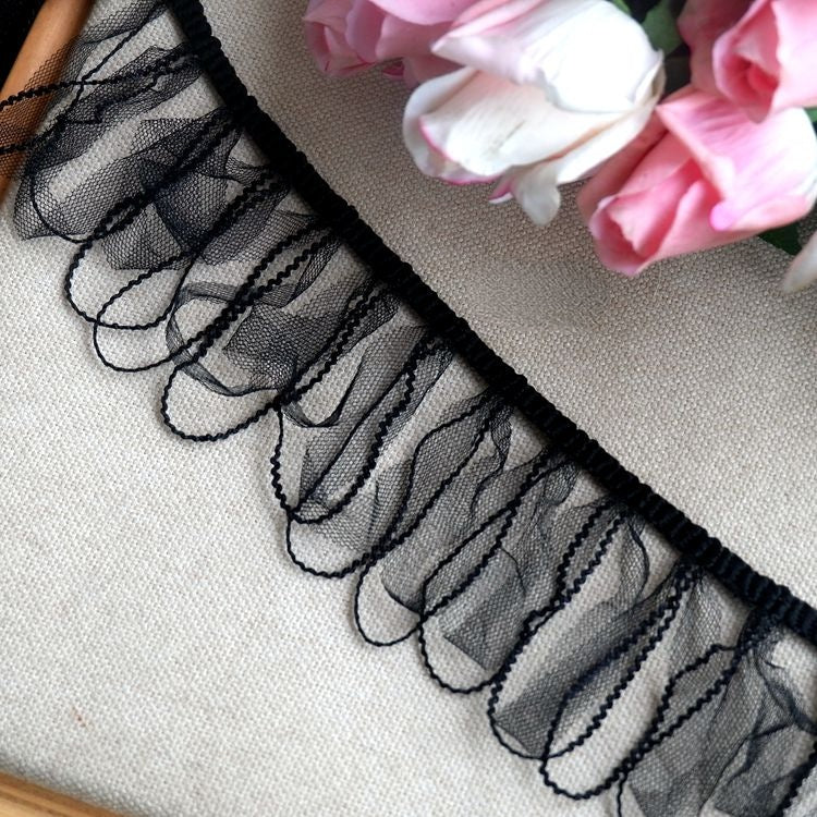 Tassel Cuff Sewing Lace Trimming Fabric LT0253-Lace Fabric Shop