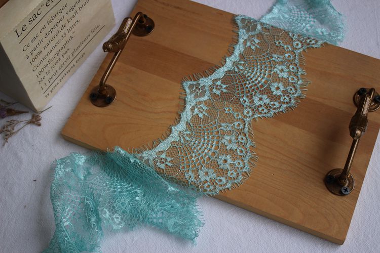 Chantilly Color Lace Width 10 cm CL0001-Lace Fabric Shop