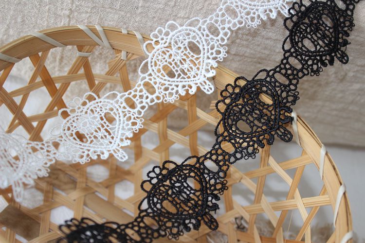 Love Hollow Lace Trim Material Width 4 cm LT0360-Lace Fabric Shop
