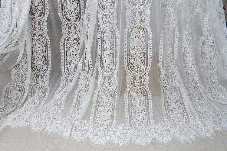 French Guipure Lace Width 150cm GL0002-Lace Fabric Shop