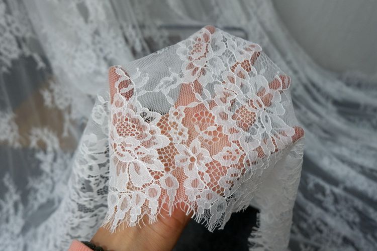 Wedding Dress Lace Fabric Width 150 cm CHL0079-Lace Fabric Shop