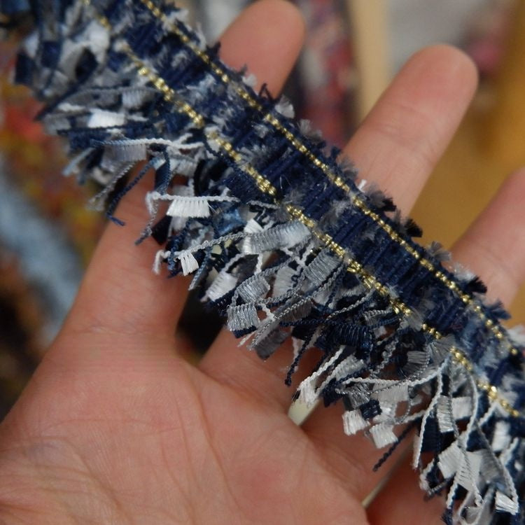 Colorful Fringe Lace Trim Width 3.5 cm CL0061-Lace Fabric Shop