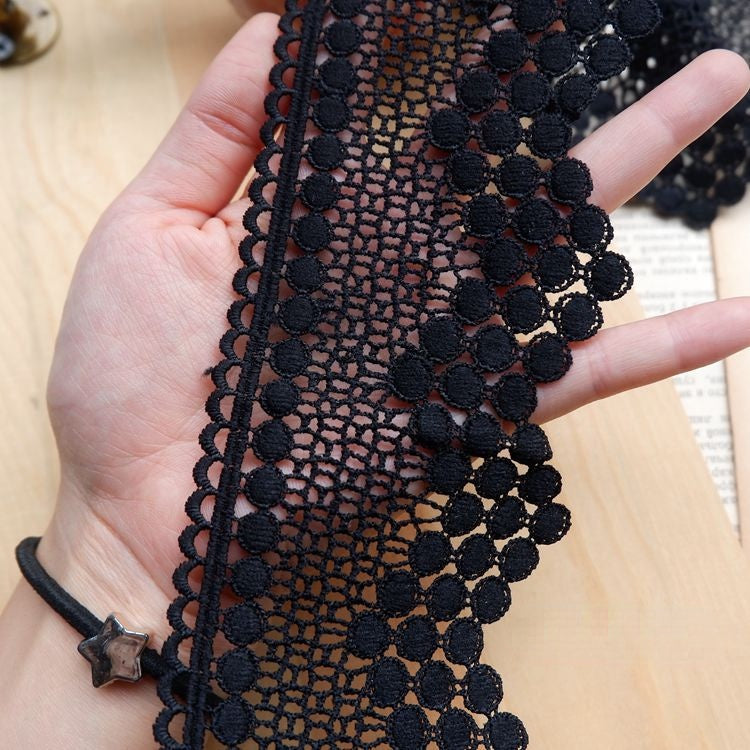 3D Lace Trim Fabric Width 8-9 cm LT0116-Lace Fabric Shop