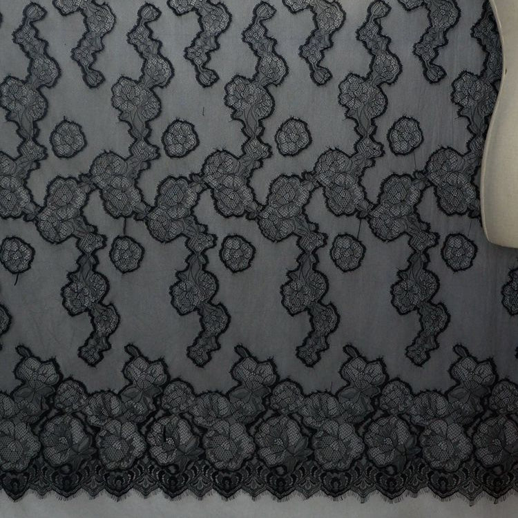 French Guipure Lace Width 150 cm GL0033-Lace Fabric Shop