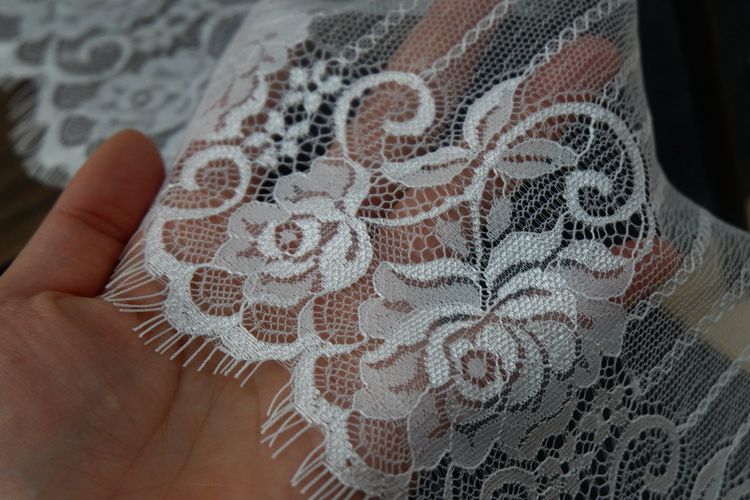 Lace Trims Sewing Fabric Width 14 -16 cm LT0303-Lace Fabric Shop