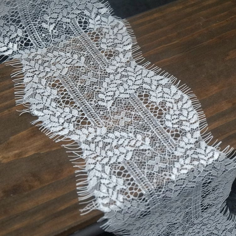Chantilly Lace Trim Width 12 cm LT0038-Lace Fabric Shop