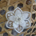 15#White 5.8cm 1 Flower