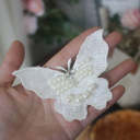 3#White Butterfly 10x7cm