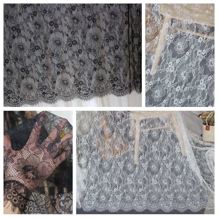 Wide Hollow Chantilly Lace Width 150 cm CHL0136-Lace Fabric Shop