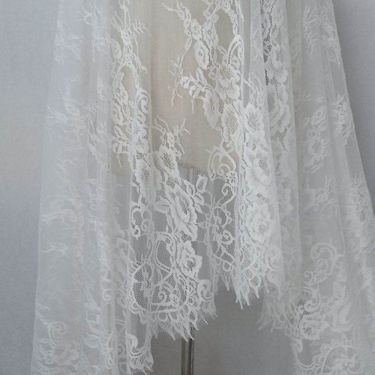 Thick Chantilly Lace Material Width 150 cm CHL0092-Lace Fabric Shop