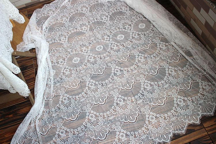 Hollow Wide Chantilly Lace Width 150 cm CHL0122-Lace Fabric Shop