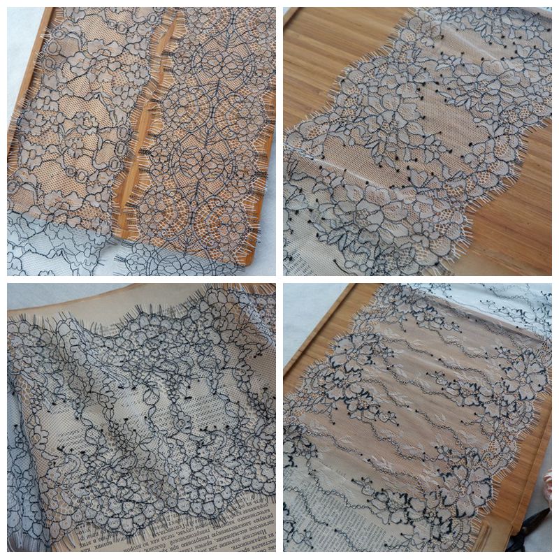 Lace Trim Width 11-25 cm LT0074-Lace Fabric Shop
