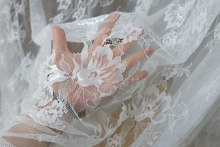 Chantilly Lace Fabrics Width 150 cm CHL0067-Lace Fabric Shop