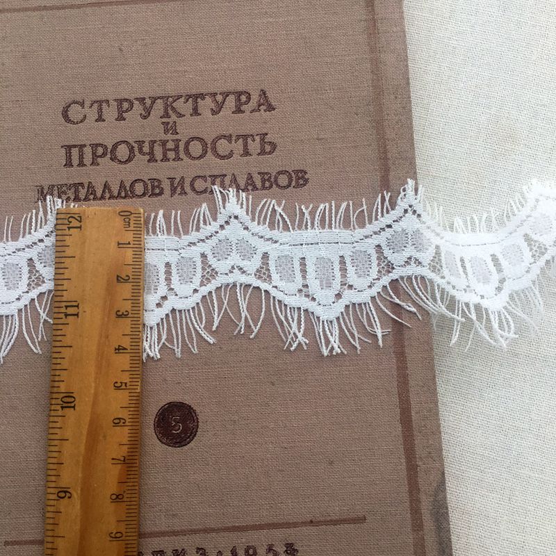 Eyelash Lace Trim Width 5 cm LT0049-Lace Fabric Shop