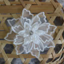 14#White 6.8x6.3cm 1 Flower