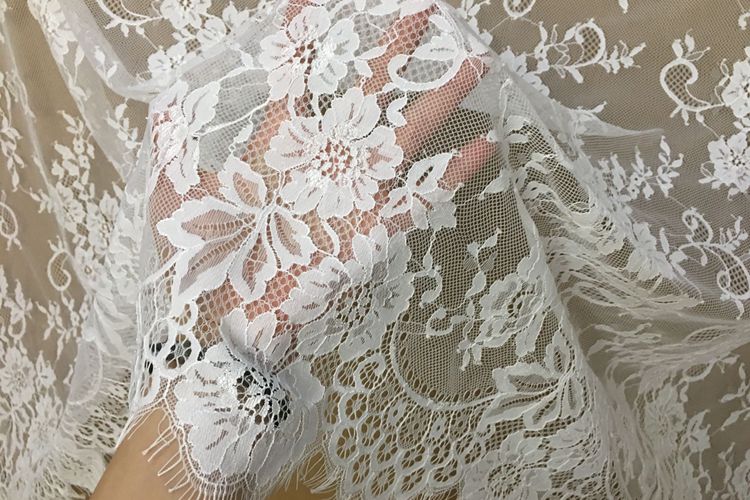 High Density Chantilly Lace Width 150 cm CHL0026-Lace Fabric Shop