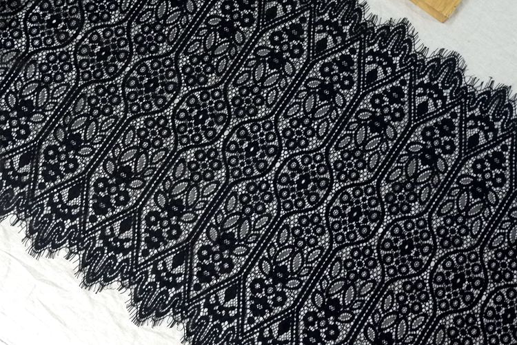 3D Eyelash Lace Fabric Width 62 cm GL0069-Lace Fabric Shop
