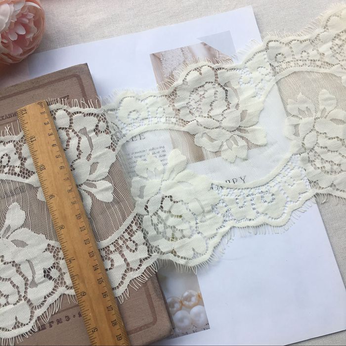 Color Lace Trim Fabric Width 17 cm CL0049-Lace Fabric Shop