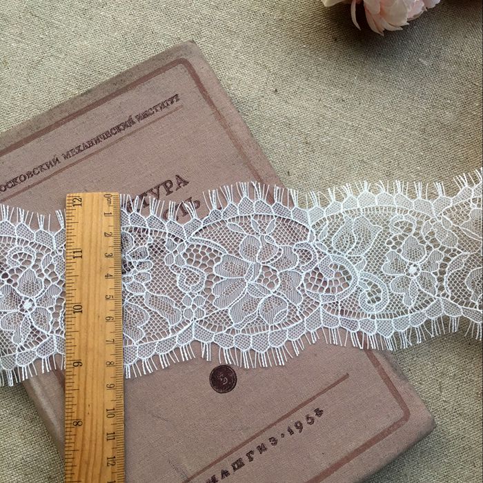 Chantilly Lace Trim Width 8-11cm LT0173-Lace Fabric Shop