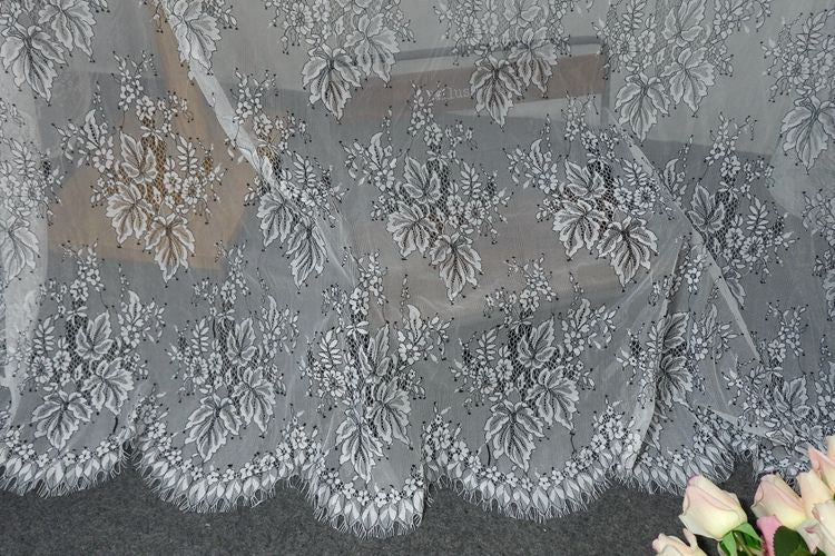Chantilly Lace Width 150 cm CHL0031-Lace Fabric Shop