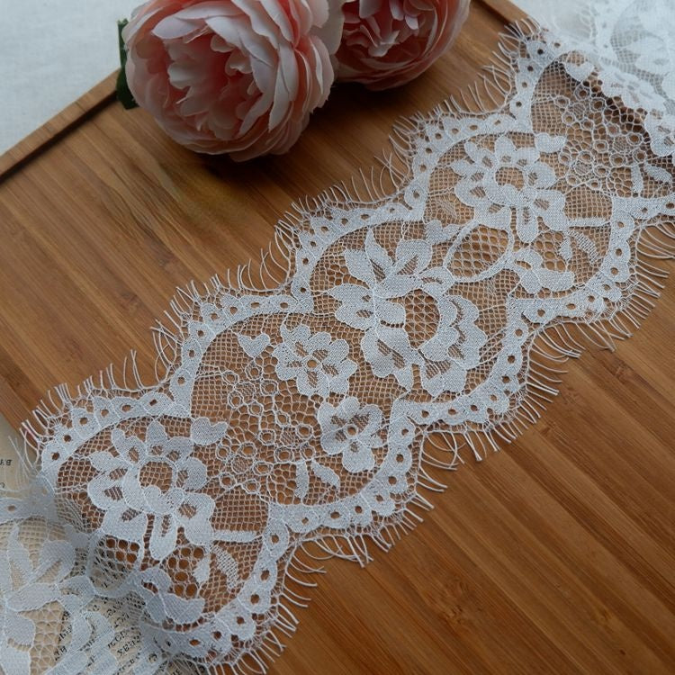 Chantilly Color Lace Width 9.5cm CL0055-Lace Fabric Shop
