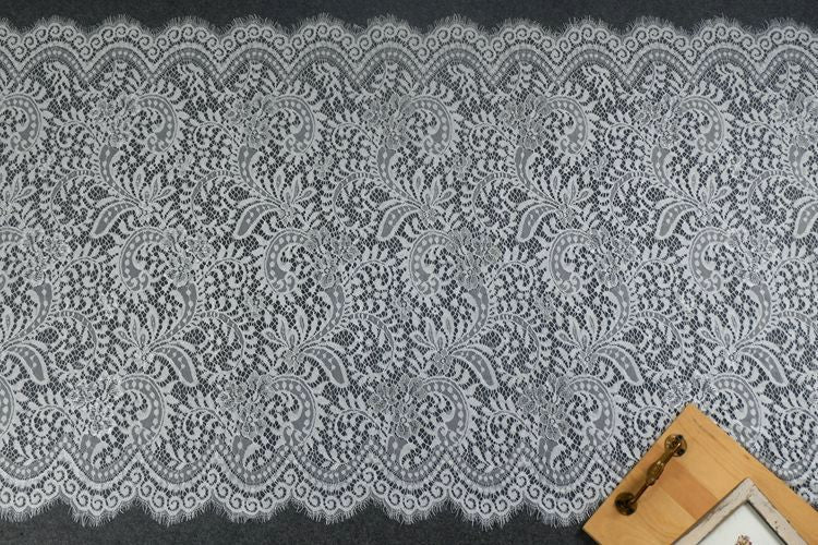 Wide Chantilly Lace 13 Colors Width 70-73 cm CL0072-Lace Fabric Shop