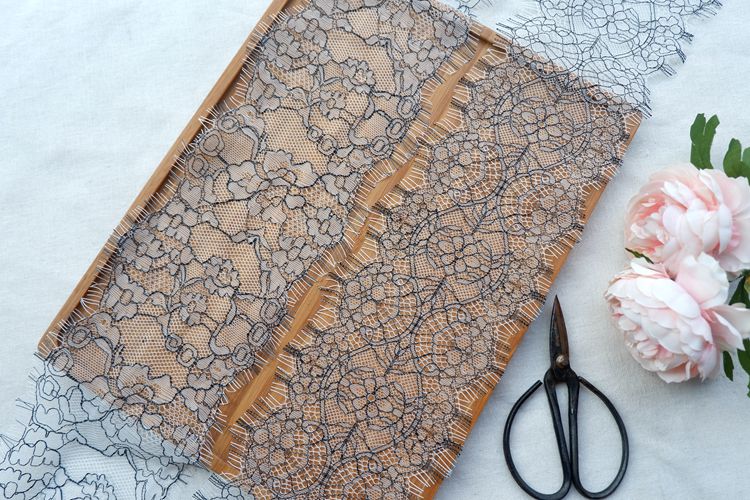 Lace Trim Width 11-25 cm LT0074-Lace Fabric Shop